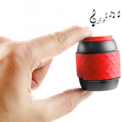 Haut-parleur stéréo Bluetooth portable, mains libres et NFC (rouge)