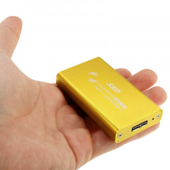 Disque dur SSD 6 Go / s mSATA à disque dur USB 3.0 (or)