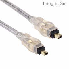 Câble Firewire IEEE 1394 4 pin  Haute Qualité plaqué or - 3m