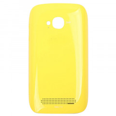 iPartsBuy Couvercle arrière de la batterie de logement d'origine + bouton latéral pour Nokia 710 (jaune)