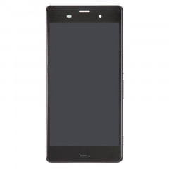 iPartsAcheter pour Sony Xperia Z3 (Dual SIM Version) / D6633 / L55U LCD Affichage + Écran Tactile Digitizer Assemblée avec Cadre (Noir)