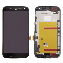 iPartsAcheter pour Motorola Moto G (2e génération) 3 en 1 (LCD + Frame + Touch Pad) Assemblage de numériseur (Noir)