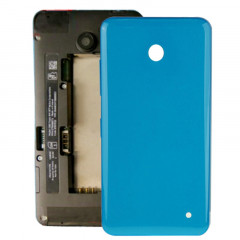 iPartsAcheter pour Nokia Lumia 635 boîtier couvercle arrière de la batterie + bouton latéral (bleu)