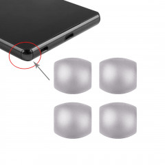 4 PCS iPartsBuy Bordure avant pour Sony Xperia Z3 (Argent)