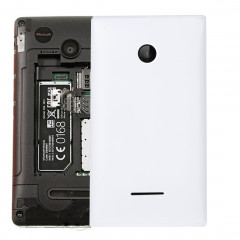 Couverture arrière de batterie couleur unie pour Microsoft Lumia 532 (Blanc)