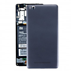 iPartsBuy Xiaomi Mi 4c couvercle arrière de la batterie (gris)