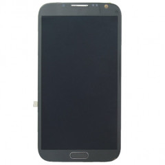 iPartsAcheter pour Samsung Galaxy Note II / N7105 Écran LCD Original + Écran Tactile Digitizer Assemblée avec Cadre (Gris)