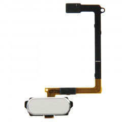 iPartsBuy Home Flex câble avec identification d'empreintes digitales pour Samsung Galaxy S6 / G920F (blanc)