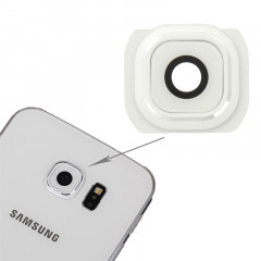 iPartsAcheter pour Samsung Galaxy S6 Original Coque Arrière de la Caméra (Blanc)