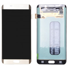 iPartsAcheter pour Samsung Galaxy S6 bord + / G928 Original LCD Affichage + Écran Tactile Digitizer Assemblée (Or)
