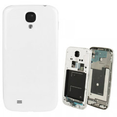 iPartsAcheter pour Samsung Galaxy S IV / i9500 châssis complet d'origine avec couvercle arrière (blanc)