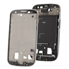 iPartsAcheter 2 en 1 pour Samsung Galaxy S III / i9300 (écran LCD d'origine + châssis avant d'origine) (argent)