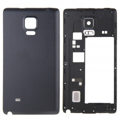 iPartsBuy Full Housing Cover (lunette cadre moyen + couvercle arrière de la batterie) pour Samsung Galaxy Note Edge / N915 (Noir)