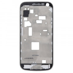 Middle LCD avec câble de bouton, pour Samsung Galaxy S4 Mini / i9195 (blanc)