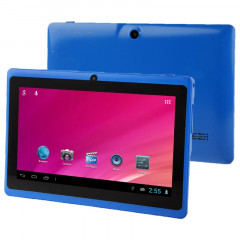 Tablet PC, 7,0 pouces, 512 Mo + 8 Go, Android 4.0, Allwinner A33 Quad Core 1,5 GHz (bleu)
