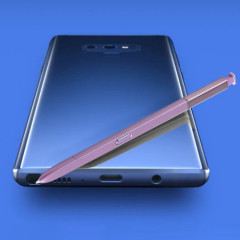 Stylet portable haute sensibilité sans Bluetooth pour Galaxy Note9 (violet)