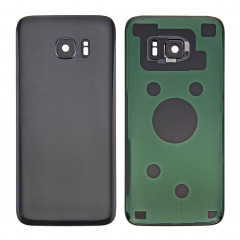 iPartsAcheter pour Samsung Galaxy S7 bord / G935 couvercle arrière de la batterie d'origine avec la lentille de caméra (noir)