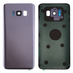 iPartsAcheter pour Samsung Galaxy S8 + / G955 couvercle arrière de la batterie avec la couverture de la lentille de la caméra et Adhésif (Orchid Grey)