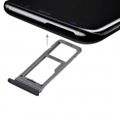 iPartsAcheter pour Samsung Galaxy S8 Carte SIM Plateau + Micro SD / Carte SIM Plateau (Noir)