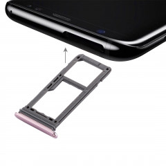 iPartsAcheter pour Samsung Galaxy S8 Carte SIM + Plateau Micro SD / Carte SIM (Rose)