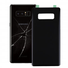 iPartsAcheter pour Samsung Galaxy Note 8 couvercle arrière de la batterie avec adhésif (noir)
