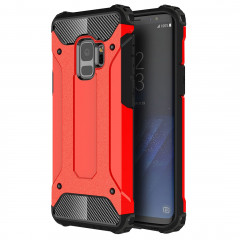 Pour Samsung Galaxy S9 TPU + PC 360 Degrés De Protection Antichoc Étui de Protection (Rouge)