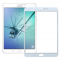 iPartsAcheter pour Samsung Galaxy Tab S2 8.0 LTE / T719 Lentille extérieure en verre (blanc)
