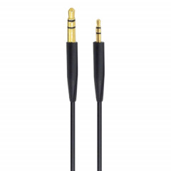 ZS0138 Câble audio pour casque 3,5 mm vers 2,5 mm pour BOSE SoundTrue QC35 QC25 OE2 (Noir)