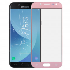 iPartsAcheter pour Samsung Galaxy J5 (2017) / J530 Lentille extérieure en verre (Rose Gold)