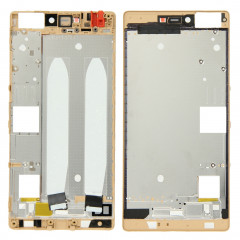 iPartsBuy Boîtier Avant Cadre LCD Cadre Lunette de remplacement pour Huawei P8 (Gold)