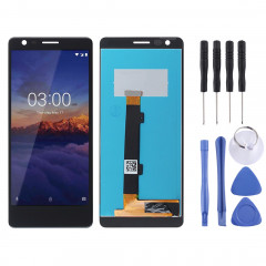 Ecran LCD et Digitizer Full Assembly pour Nokia 3.1 (Noir)