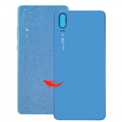 Couverture arrière pour Huawei P20 (Bleu)