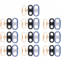 Cadre de caméra 10 PCS avec cache-objectif et adhésif pour Huawei Nova 3i (Bleu)