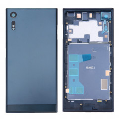 iPartsAcheter pour Sony Xperia XZ Arrière Cache Batterie + Arrière Cache Batterie Inférieur + Cadre Moyen (Bleu Foncé)