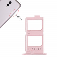 Pour Vivo Xplay6 2 x plateau de carte SIM (or rose)