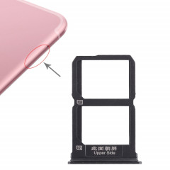 Pour Vivo X9s 2 x plateau de carte SIM (noir)