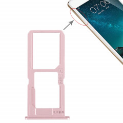 Pour Vivo V3Max plateau de carte SIM + plateau de carte SIM/plateau de carte Micro SD (or rose)