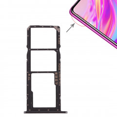 2 x Plateau pour carte SIM / Plateau pour carte Micro SD pour Huawei Enjoy 9 (Noir)