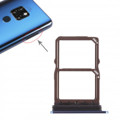 2 x Plateau pour carte SIM pour Huawei Mate 20 (bleu saphir)