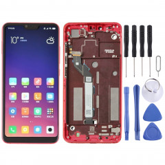 Ecran LCD et ensemble de numérisation complet avec cadre pour Xiaomi Mi 8 Lite (rouge)