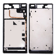 iPartsAcheter pour Sony Xperia Z3 (Single SIM) Boîtier Avant Cadre LCD (Blanc)