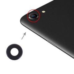 Pour OPPO A83 / A1 10pcs Couvercle d'objectif de caméra (Noir)