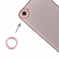 Pour le couvercle de l'objectif de l'appareil photo Vivo X9 (rose)