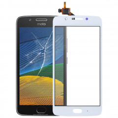 Tactile Digitizer pour Motorola Moto G5 (Blanc)