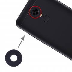 10 lentilles de protection pour PCS pour Xiaomi Redmi 5 Plus (noir)