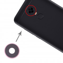 10 lentilles de protection pour PCS pour Xiaomi Redmi 5 Plus (rose)