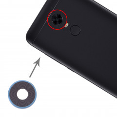 10 lentilles de protection pour PCS pour Xiaomi Redmi 5 Plus (bleu)