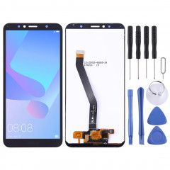 Ecran LCD et ensemble de numérisation complet pour Huawei Y6 Prime (2018) (Noir)