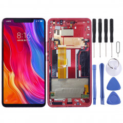 Ecran LCD et numériseur Assemblage complet avec cadre pour Xiaomi Mi 8 SE (rouge)