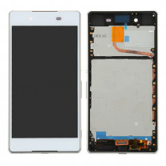 iPartsAcheter pour Sony Xperia Z4 écran LCD + écran tactile Digitizer Assemblée avec cadre (blanc)